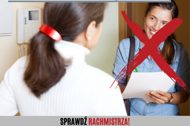 Uważaj na oszustów! Rachmistrzowie nie chodzą po domach